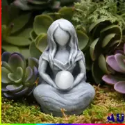 Goddess Statue Mother Earth Art Statue Moon Goddess Indoor and outdoor Ornament