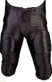Cramer Football Youth M 10-12 Game Pants 7 Pads w/ Hip, Tailbone,Thigh,Knee Pads