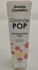 Grande Cosmetics Grande Pop Plumping Liquid Blush Tiramisu Peach Full Size .34oz