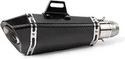 Motorcycle Exhaust Pipe for Kawa&saki Z900 Z800 ZX10 Universal 36-51mm Motorcycle Exhaust Pipe with DB Killer Motorcycle Exhaust Pipe(10)