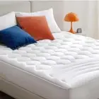 Bedsure Twin Mattress Pad - Soft Topper for Large Twin, White