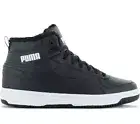 Puma Rebound Joy Fur - Men's Sneaker Shoes 375576-01 Trainers Black New