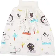 JOINPAYA Breathable Waterproof Training Pants for Boys and Girls Potty Training Underwear Cartoon Printing High-waist Diaper Skirt Pants