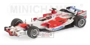 1:43 Minichamps Toyota Tf106 R. Zonta 2006 400060042 Diecast Model