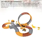 Construction Race Tracks Toy For Kids Assembly Toy Endless Fun Educational