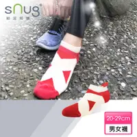 在飛比找PChome24h購物優惠-【sNug 給足呵護】運動繃帶船襪-紅米