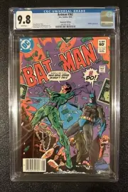 Batman #362 CGC 9.8 Newsstand! White Page - Riddler Cover - Brand New Case