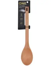 [The Cooks Collective] Large Beechwood Cooking Spoon in Natural