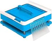 Manual Capsule Filler Tool, Capsule Filling Machine,100 Holes Pill Mold, 00 Capsules Maker, Tablet Holder Tray Small Batch Processing, Self-Made Capsules for Gelatin Herbs,