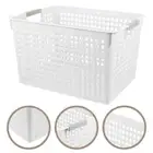 Home Storage Basket Plastic Desktop Storage Organizer Plastic Washing Basket