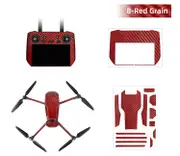 Sunnylife Protective Scratch-proof Decals for Mavic 3 Pro (DJI RC Pro Version)(Red Grain)