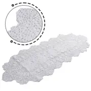 Cotton Table Runner Floral Tablecloth Oval 30x80cm Cafe shop furniture