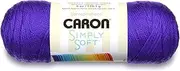 [Caron] Simply Soft Yarn, 6 Ounces/315 Yards, Iris