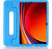 Kids Case for Samsung Galaxy Tab S9 FE Plus 12.4" 2023 X610 X616B, Handle Stand Lightweight EVA Foam Bumper Protective Rugged Drop Protection Child Proof Cover for Galaxy Tab S9 FE Plus 12.4" 2023