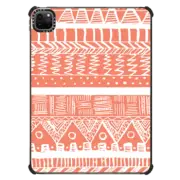 iPad Pro 11-inch (3rd/4th gen) iPad Impact Case Boho Coral Aztec