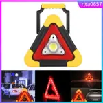 HB-6609 10W MULTI-FUNCTION PORTABLE TRIANGLE SHAPE RED LIGHT