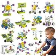STEM Toys, 434 PCS Building Blocks, 36+ Robot Models Learning & Education Sci...