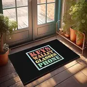 Dsoluuing Fall Doormats for Outdoor Entrance Home Keys Wallet Phone Glasses Doormat Farmhouse Welcome Mat Indoor Door Mat Non Slip (Color : Colour, Size : 40X60CM)