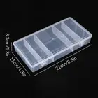 5-Grid Classification Storage Box Transparent Earring Jewelry For Eyelas Stor _t