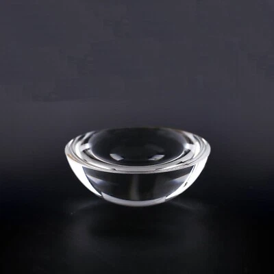 Mini Quartz Glass Hemisphere Plano Convex Lens LED Condensor DIY Telescop Lens