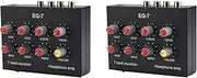 2X EQ-7 Car Audio Headset Amplifier 7-Band EQ Equalizer 2 Channel Digital Sound Equalizer