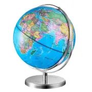 VEVOR Illuminated World Globe with Stand, 9 in/228.6 mm, Educational Earth Globe