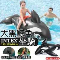 在飛比找蝦皮商城精選優惠-【免運 坐騎泳圈】INTEX 鯨魚坐騎 浮排 充氣坐騎 游泳