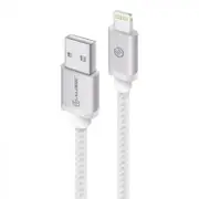 [MU28P-03SLV] 3m Silver Prime Lightning to USB Charge & Sync Cable Apple Certified MFI