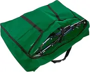 Travel Bag for Rollator Walker - Walker Storage Bag - for Folding Walkers Compact Wheelchair Transport Chair Folding Walker Bag Portable Extra - Large Carry Bag Nylon Walker Bag OneSize Green