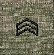 MEDALS OF AMERICA EST. 1976 Army ROTC OCP Hook & Loop Sergeant Military Embroidered Patch, Multi