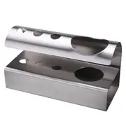 304 Stainless Steel Stand Bathroom Toothbrush Toothpaste Holder Stand Storage Rack Kitchen Tool