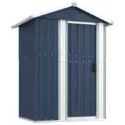 Garden Shed Outdoor Storage Tool Workshop Sheds Steel Anthracite 126×97.5x177cm
