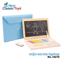 在飛比找momo購物網優惠-【New Classic Toys】我的第一台筆記型電腦(1