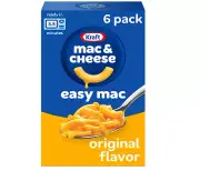 Kraft Easy Mac Original Macaroni & Cheese Microwavable Dinner 6 ct Packets
