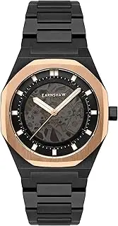 Thomas Earnshaw Drake Skeleton Men's Automatic Skeleton 42mm Watch with Stainless Steel Bracelet ES-8142