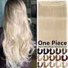 Thick 100G 100% Remy Human Hair Extensions Clip In One Piece 3/4 Full Head Weft