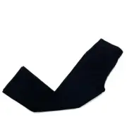 Place Boys Woven Bootcut Chino Pants Black Stretch Cotton Blend 16 New