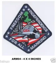 ARMAGEDDON FREEDOM FILM CREW PATCH - ARM04
