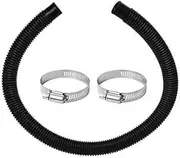 Pool Cleaning Kit Swimming Pool Pump Replacement Hose Filter 59Inch Drain Port Water Hosepipe for Spa Aquarium Swimming Pool Pool Maintenance Kit(3/8,2pcs)