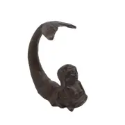 Cast Iron Mermaid Tail Door Stop Nautical Stopper Beach House Coastal Home Decor