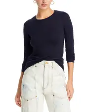 Majestic Filatures Crewneck Long Sleeve Tee