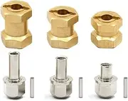 Modification Accessories Brass Hex Wheel Widening Adapter for RC Crawler Car Axial SCX10 Wraith CC01 TF2(15mm)