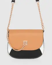 Multi Colour Faye Chain Crossbody Bag