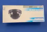 WALI Dummy Fake Security Camera with Flashing LED Red Light Indoor Outdoor (2 Pk