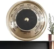 Barometers for The Home, Home Weather Station Wall Decor, 70mm Indoor Thermometer for Home, Humidity Meter for More Accurate Weather Forecasts