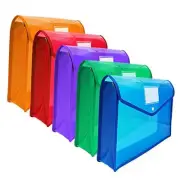 B4 Plastic File Wallet Envelope Expanding File Folder Document Organizer with