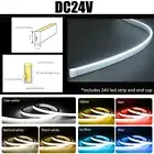 DC24V Slim 04*10mm Side Emitting Silicone LED Neon Strip Lights Waterproof Tube