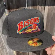 7 1/4 Grey UV New Era Exclusive Buffalo Bisons Fitted Club Hat