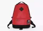 Supreme®/The North Face® Leather Day Pack Backpack Red