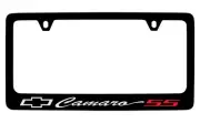 Chevrolet 2012-16 Camaro SS Black Coated Metal License Plate Frame Holder